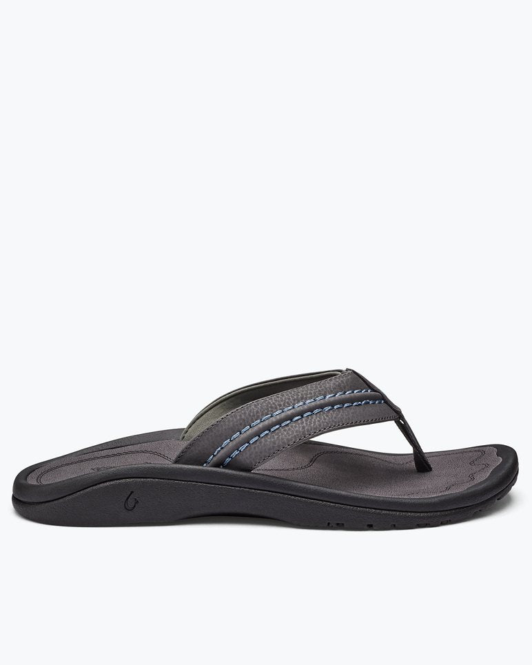Men's OluKai Hokua Sandals - Pavement