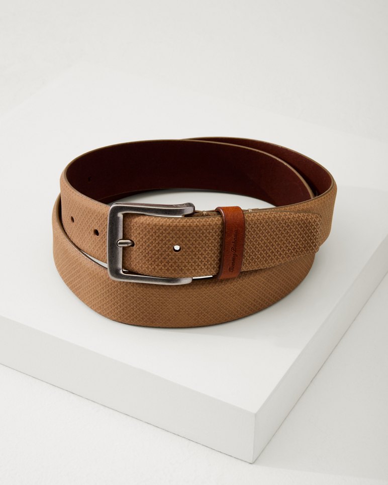 35MM EMBOSS NUBUCK BELT
