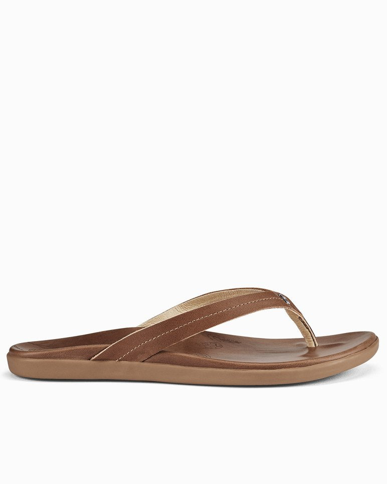 Women's OluKai Honu Sandals - Tan