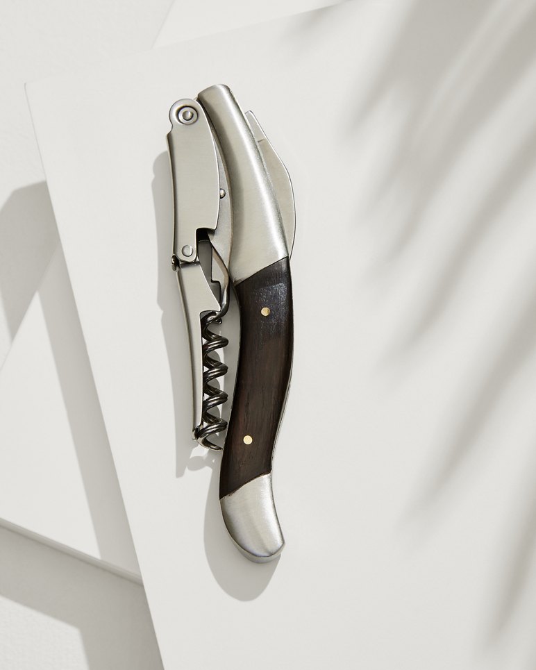 Viski® Admiral™ Oversized Double-Hinged Corkscrew - Silver