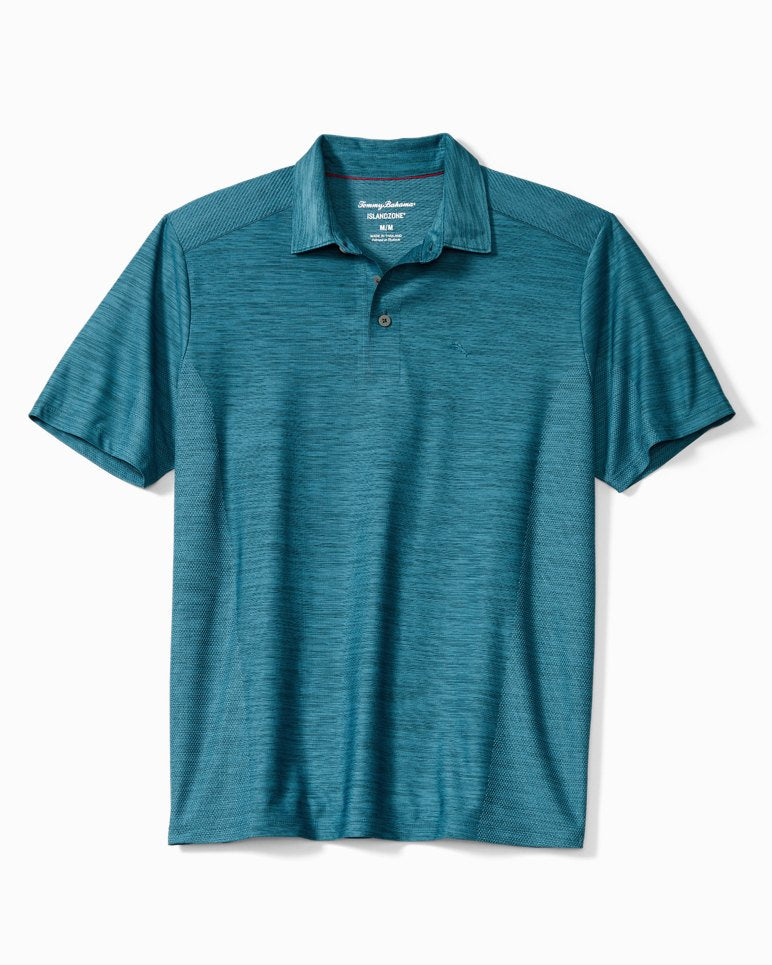 Big & Tall Palm Coast IslandZone® Polo - Ink Blue
