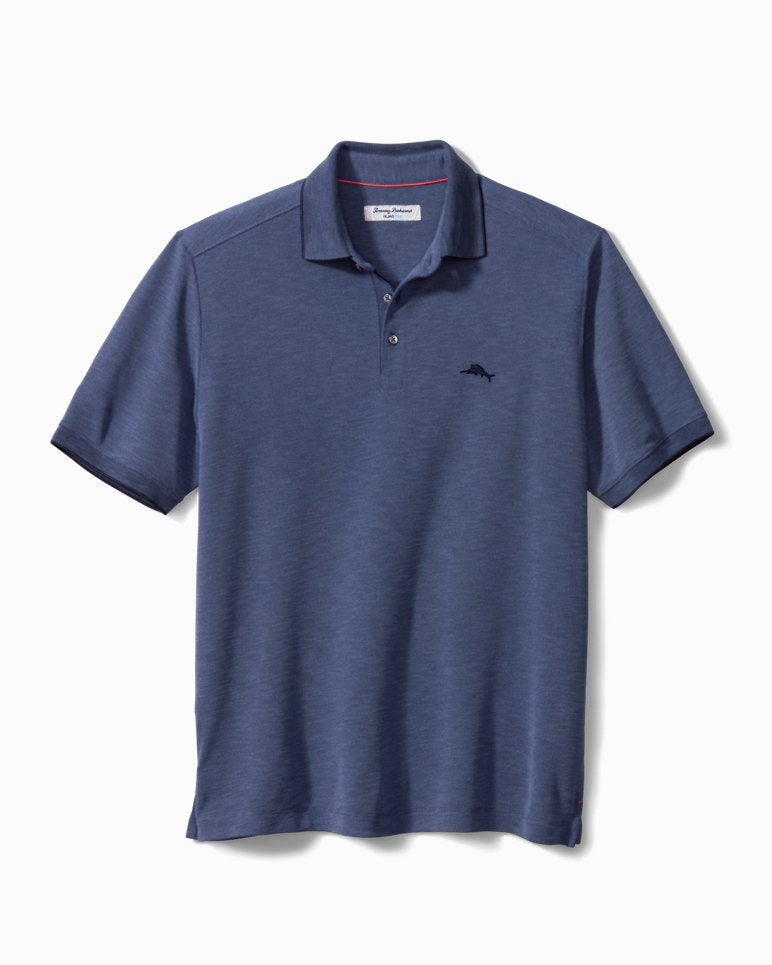 Big & Tall Via Verde IslandZone® Polo - Island Navy