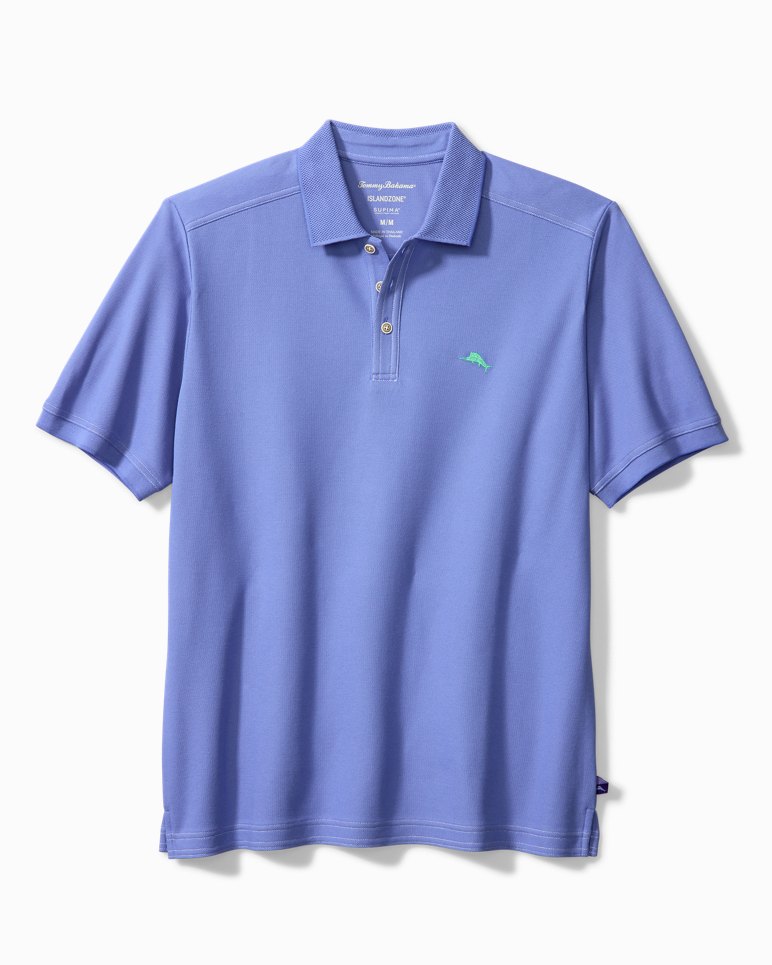 Big & Tall Emfielder IslandZone Polo - Rococo Blue