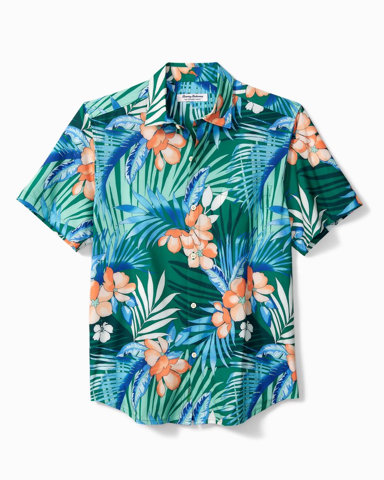 Big & Tall Bahama Coast Jungle Royale IslandZone® Short Sleeve Shirt