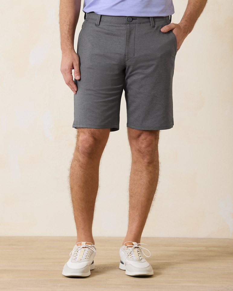 Big & Tall On Par IslandZone® Shorts - Coal