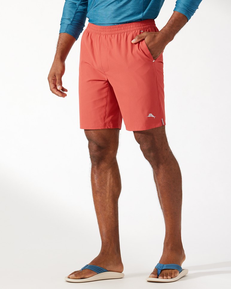 Big & Tall Monterey Coast Hybrid Shorts - Baked Apple