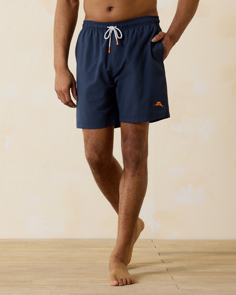 Big & Tall Naples Bay Swim Trunks - Ocean Deep