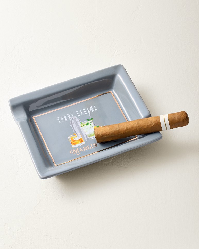 MARLIN BAR CERAMIC ASHTRAY