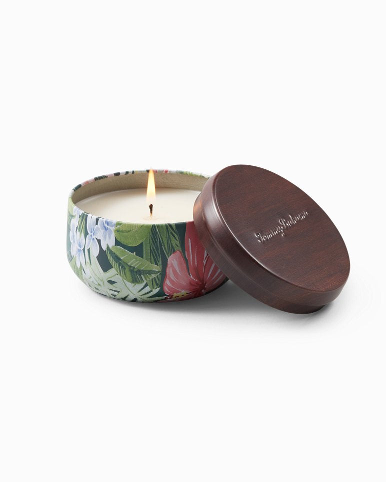 Paradise Blends Printed Candle Tin