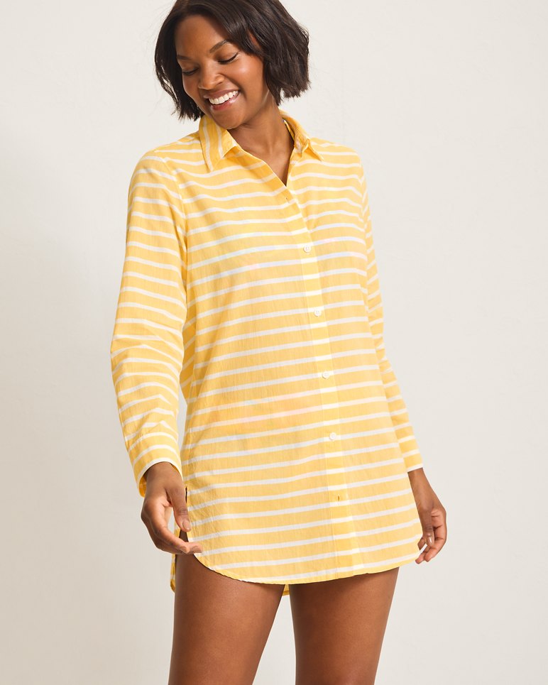 COASTLINE STRIPE BF SHIRT