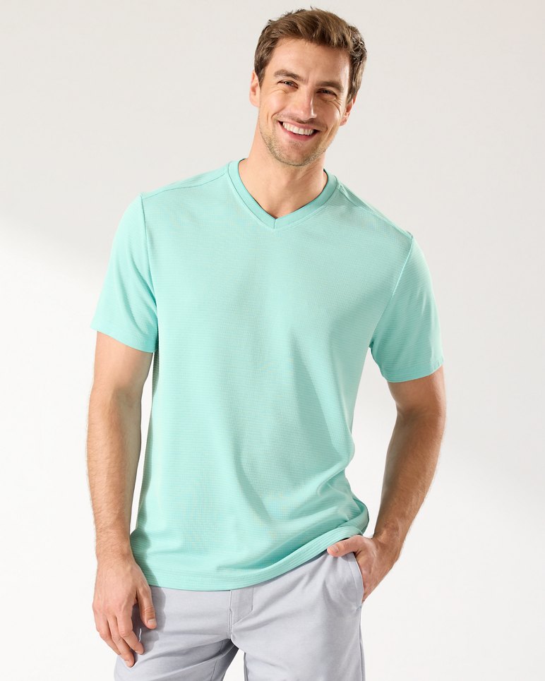 Coastal Crest IslandZone® V Neck T-Shirt