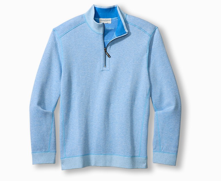 Flip Coast Reversible Half-Zip Sweatshirt