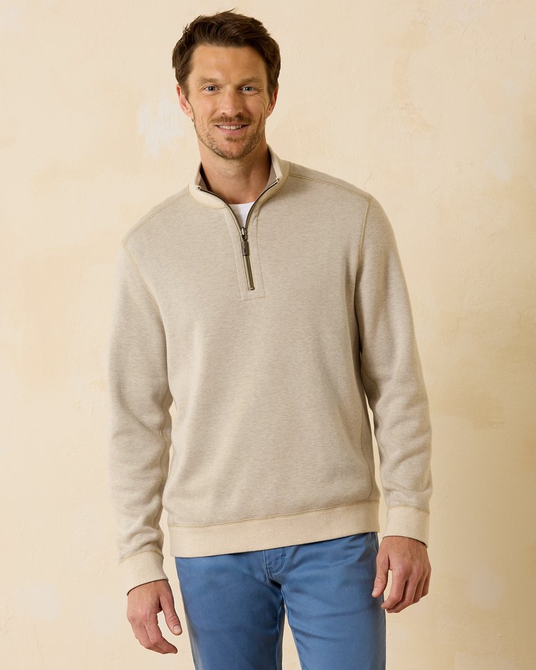 Flip Coast Reversible Half-Zip Sweatshirt