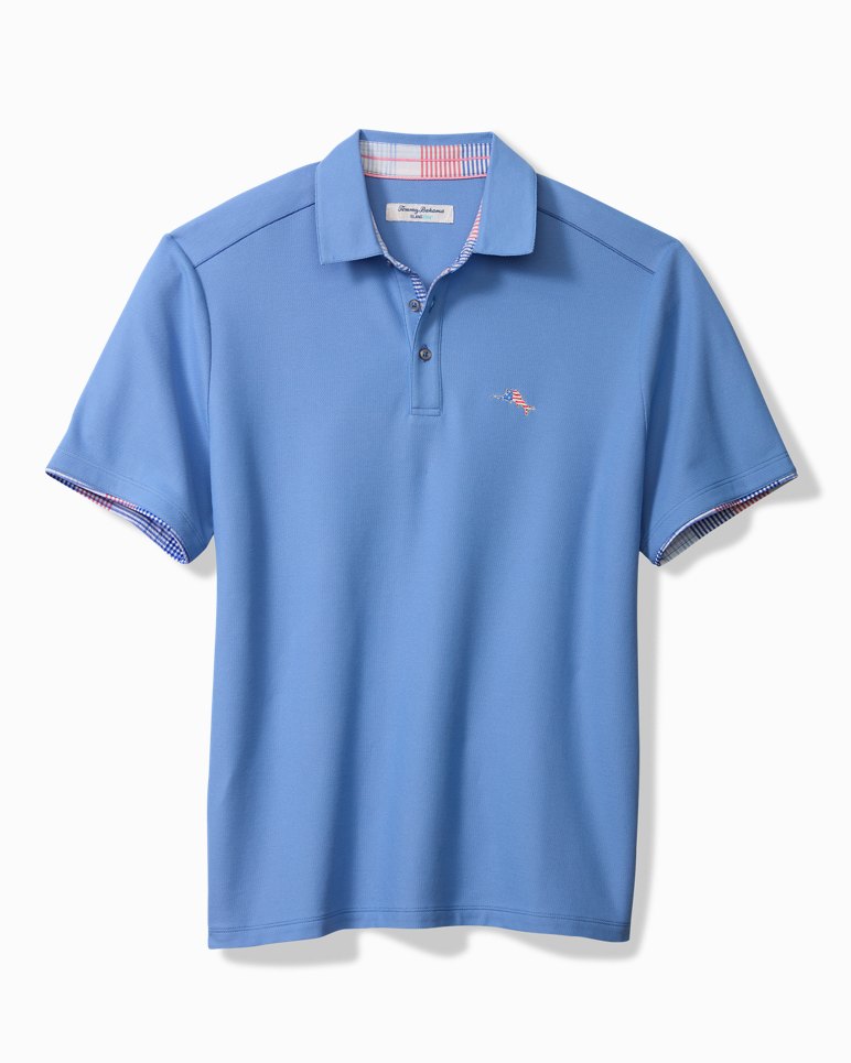 Summerlake Check IslandZone® Five O'Clock Polo