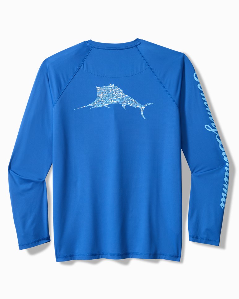 Chill Time Surf IslandZone Rash Guard - Cobalt Craze
