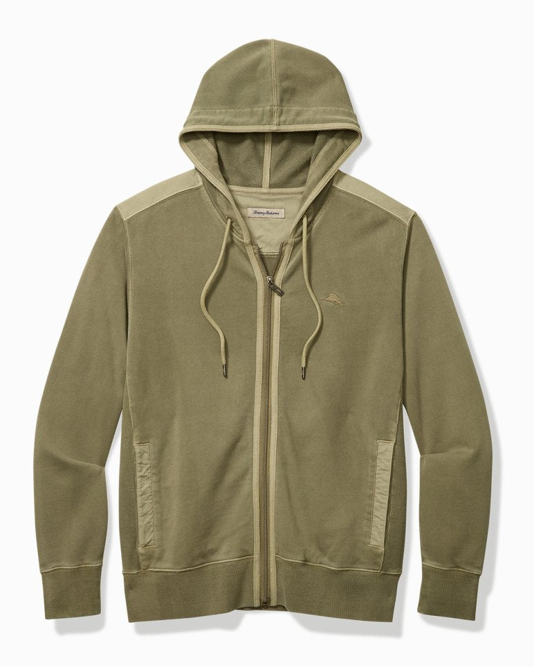Sunray Cove Full-Zip Hoodie - Tea Leaf