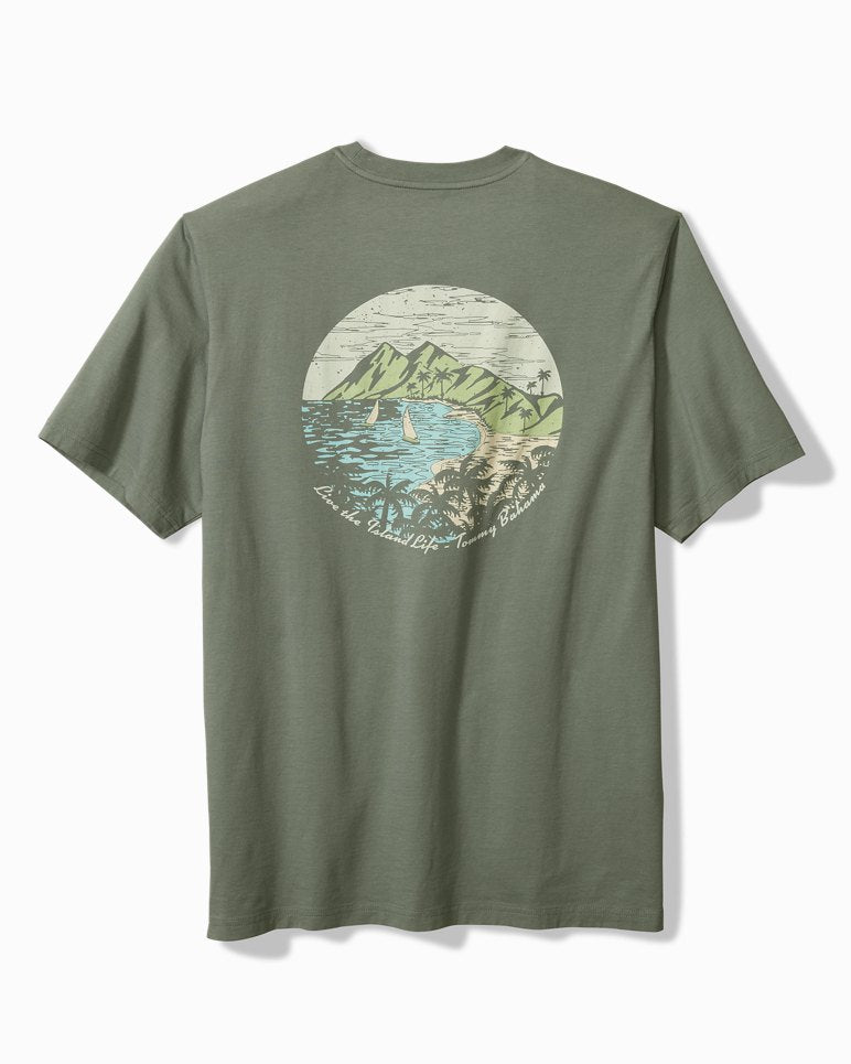Sunny Sails Graphic T-Shirt - Sagebrush