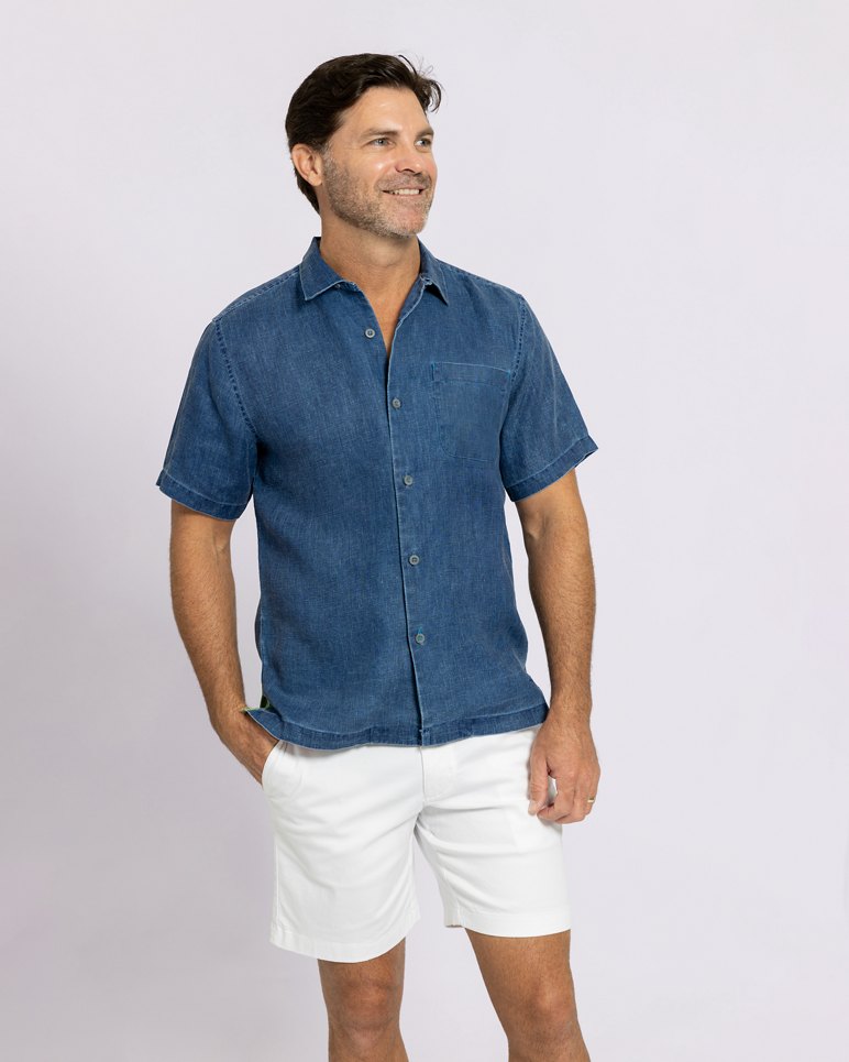 Sea Glass Camp Shirt