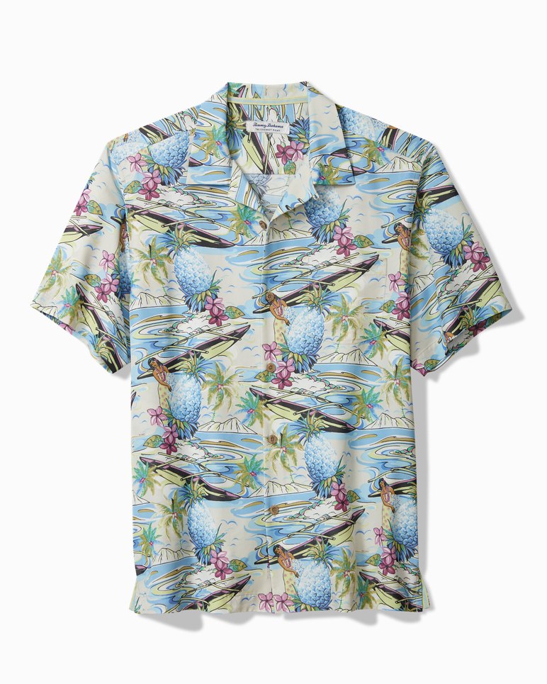 Coconut Point Pina Oasis IslandZone® Camp Shirt