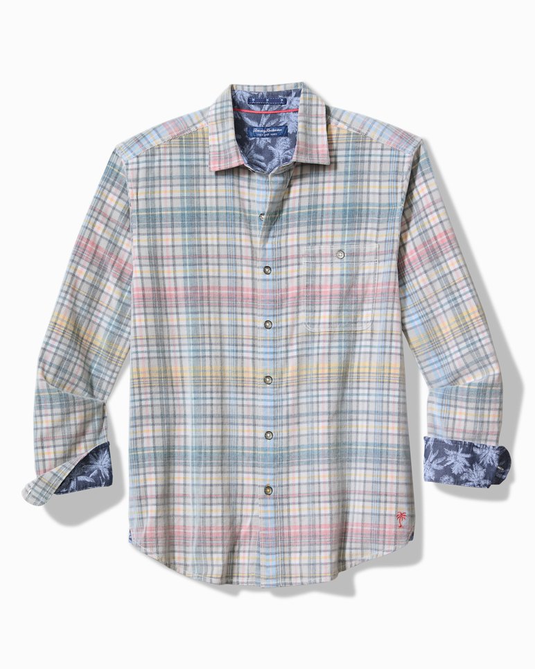 Coastline Cord Stretch Harbor Check Shirt - Featherstone