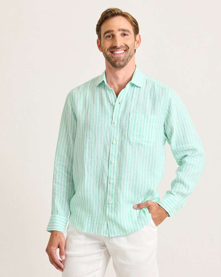 Cabana Breezer Linen Long-Sleeve Shirt