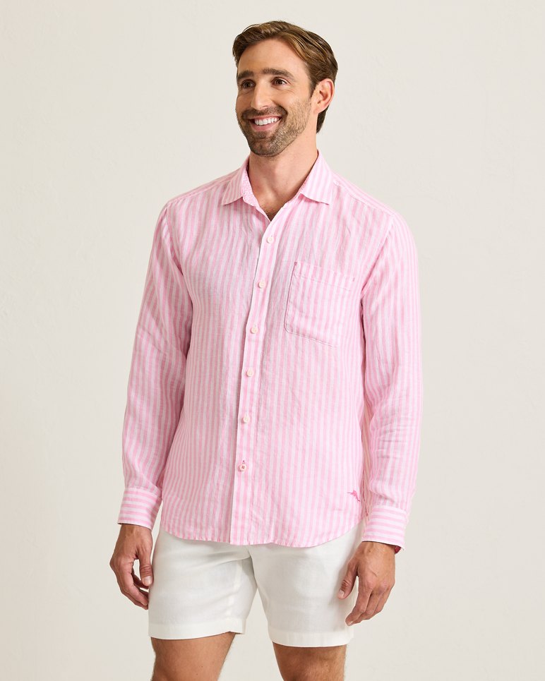 Cabana Breezer Linen Long-Sleeve Shirt
