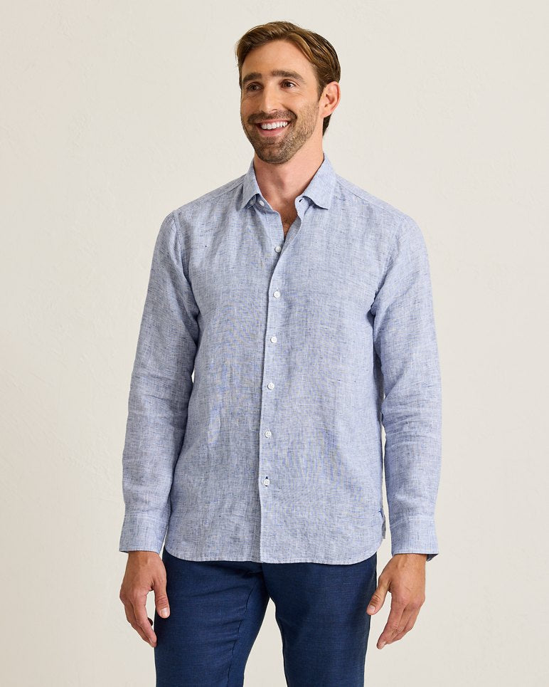 Lennox Linen Long-Sleeve Shirt