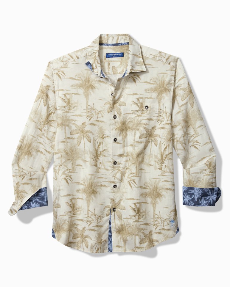 Tortola Desert Palm Shirt - Khaki