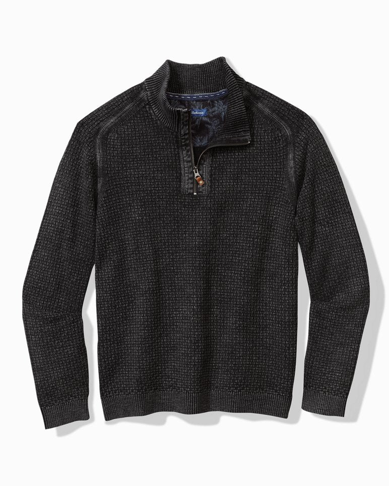 Sunbreak Half-Zip Sweater - Black