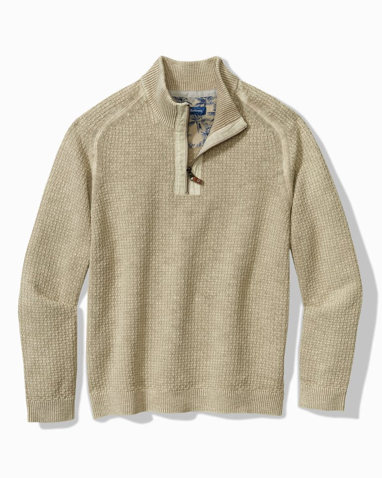 Sunbreak Half-Zip Sweater - Warm Mist