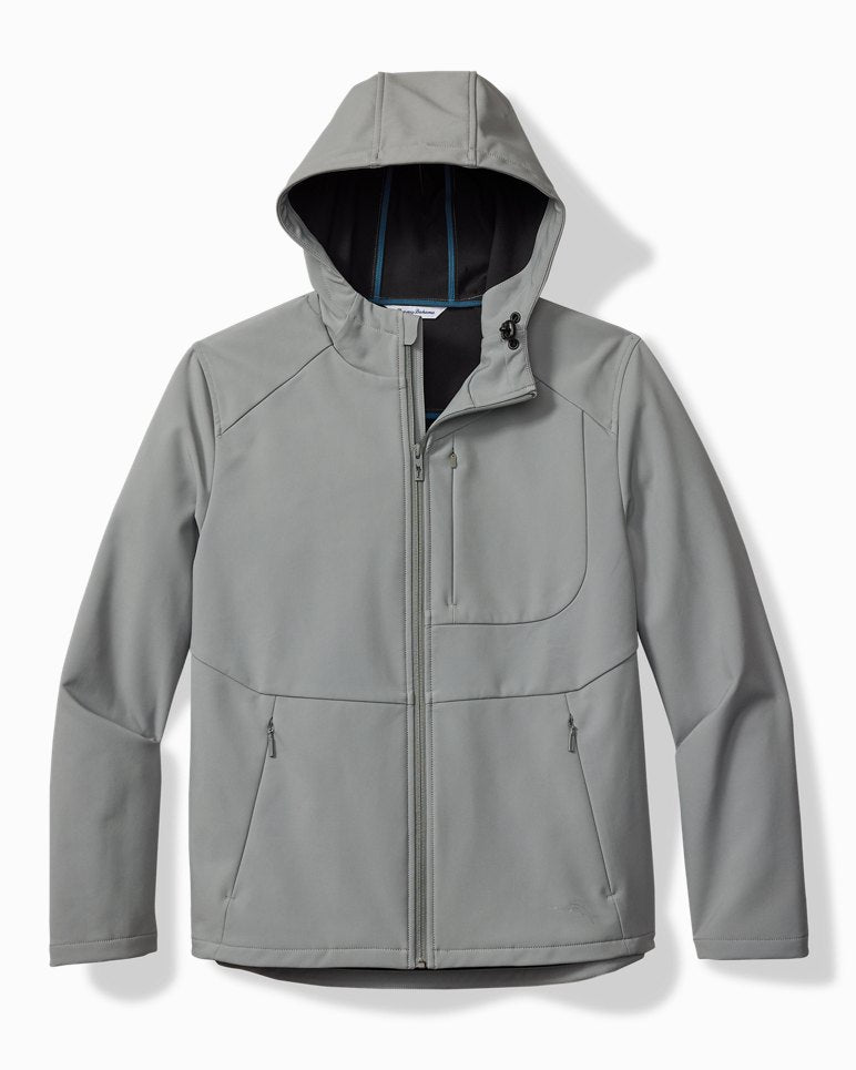 Melbourne Softshell Full-Zip Jacket - Storm Gray