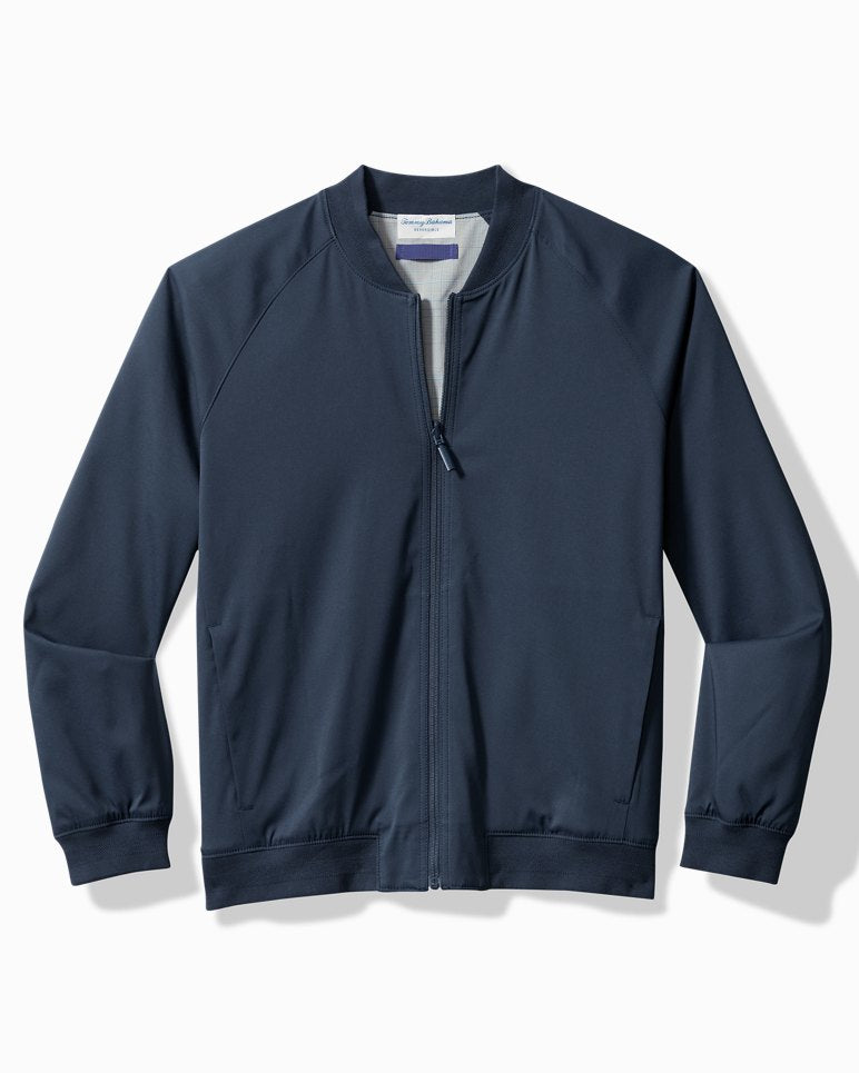 Island Driver Reversible Bomber Jacket - Dark Eclipse