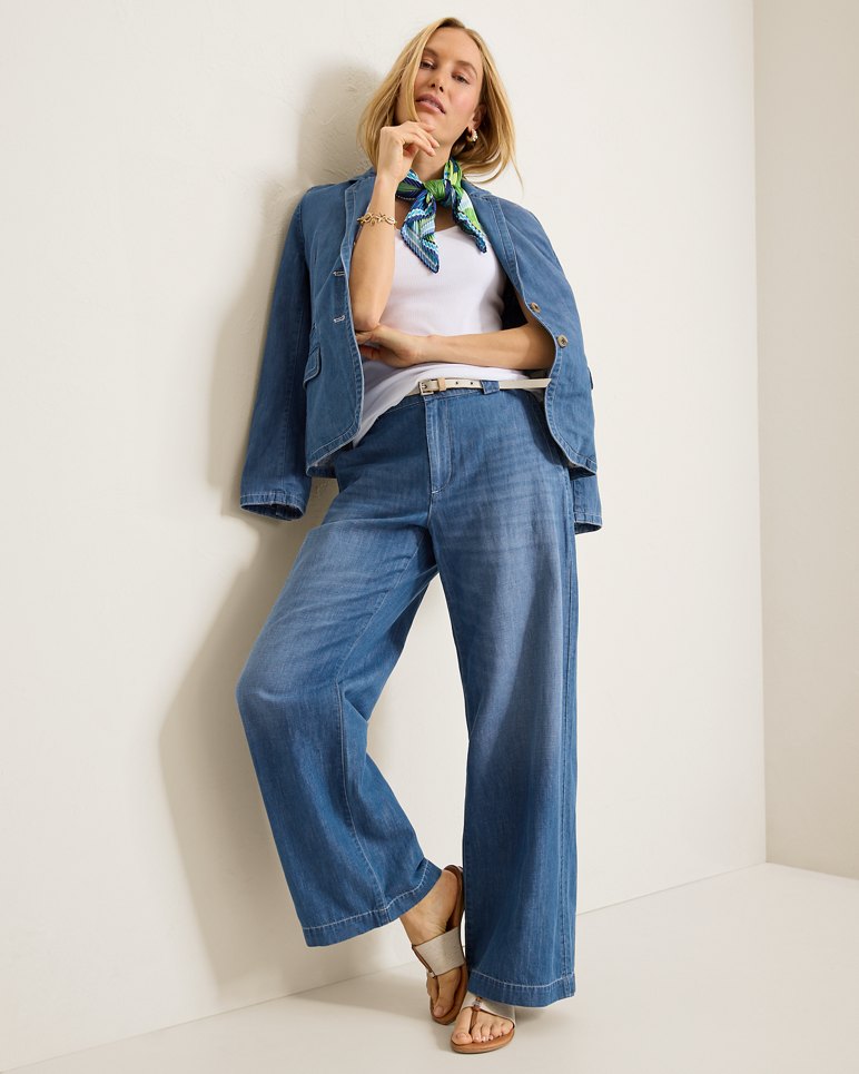 LIGHT WEIGHT DENIM TROUSER