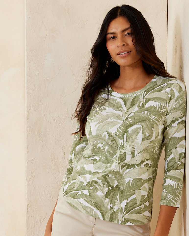 Ashby Isles Palma Toile 3/4 Sleeve T-Shirt