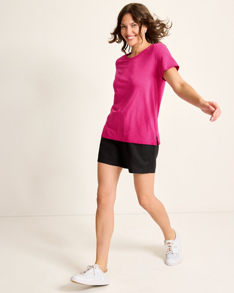 INDIGO PALMS PIGMENT DYED TEE