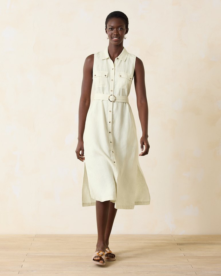 TWO PALMS SL SAFARI DRESS