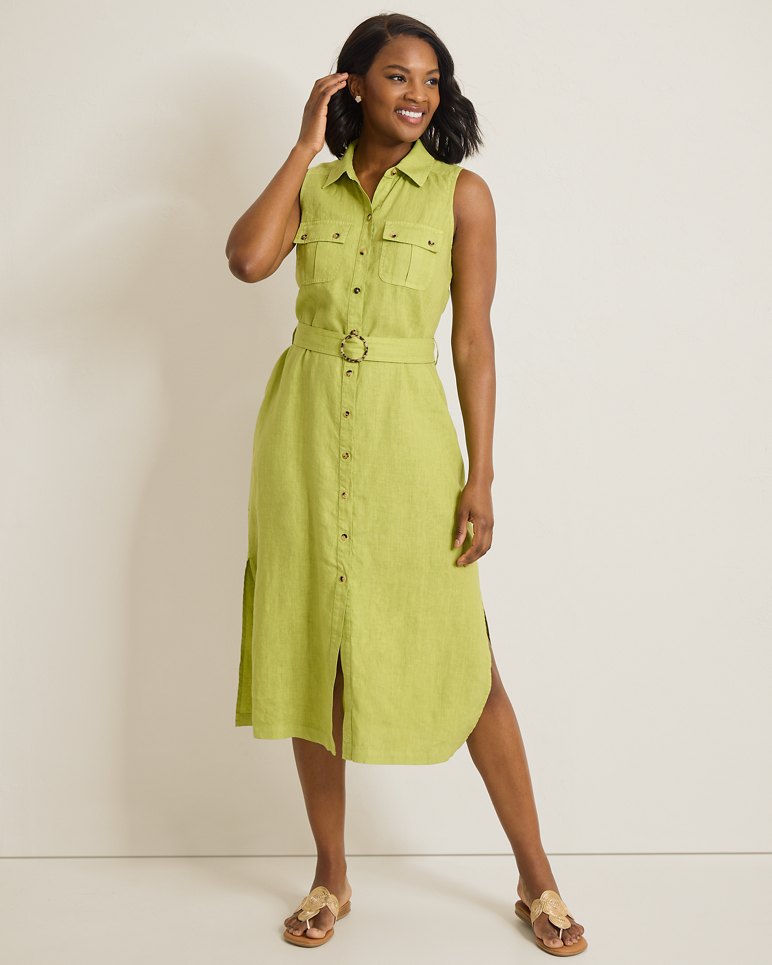 TWO PALMS SL SAFARI DRESS
