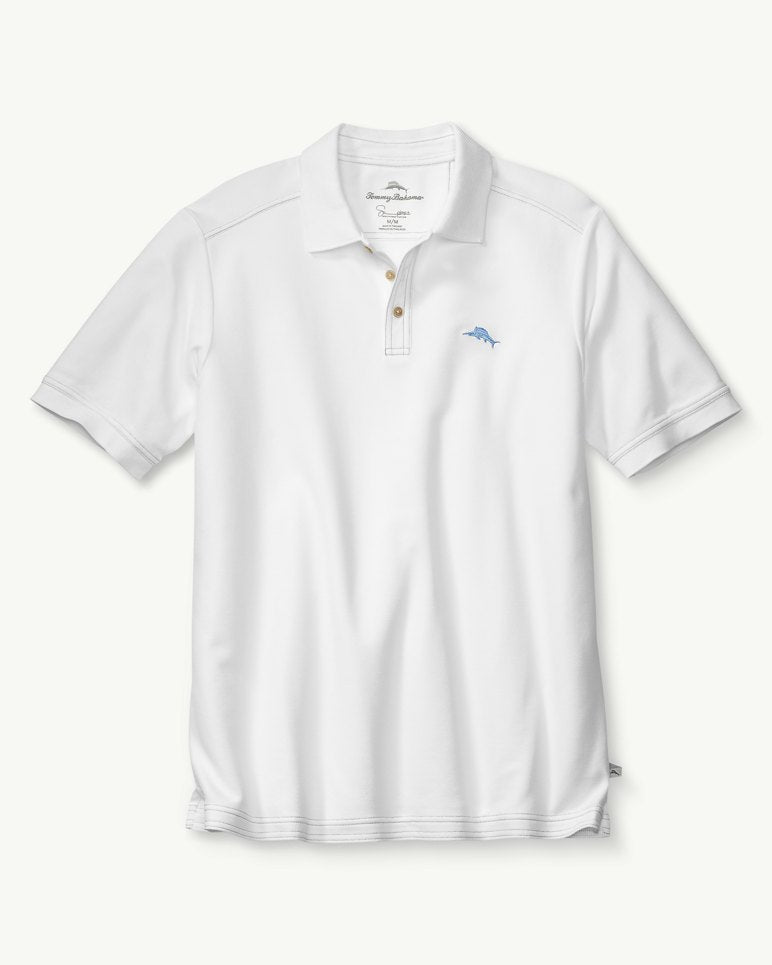 The Emfielder IslandZone Polo - Bright White