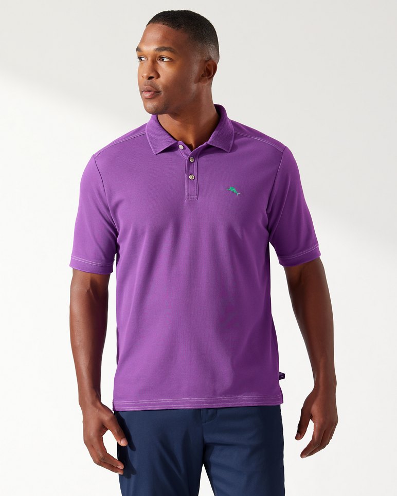 The Emfielder IslandZone® Polo - Hot Viola