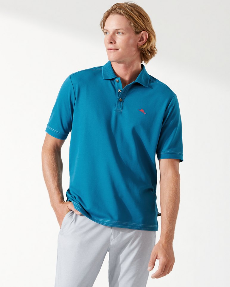 The Emfielder IslandZone® Polo - Blue Allure