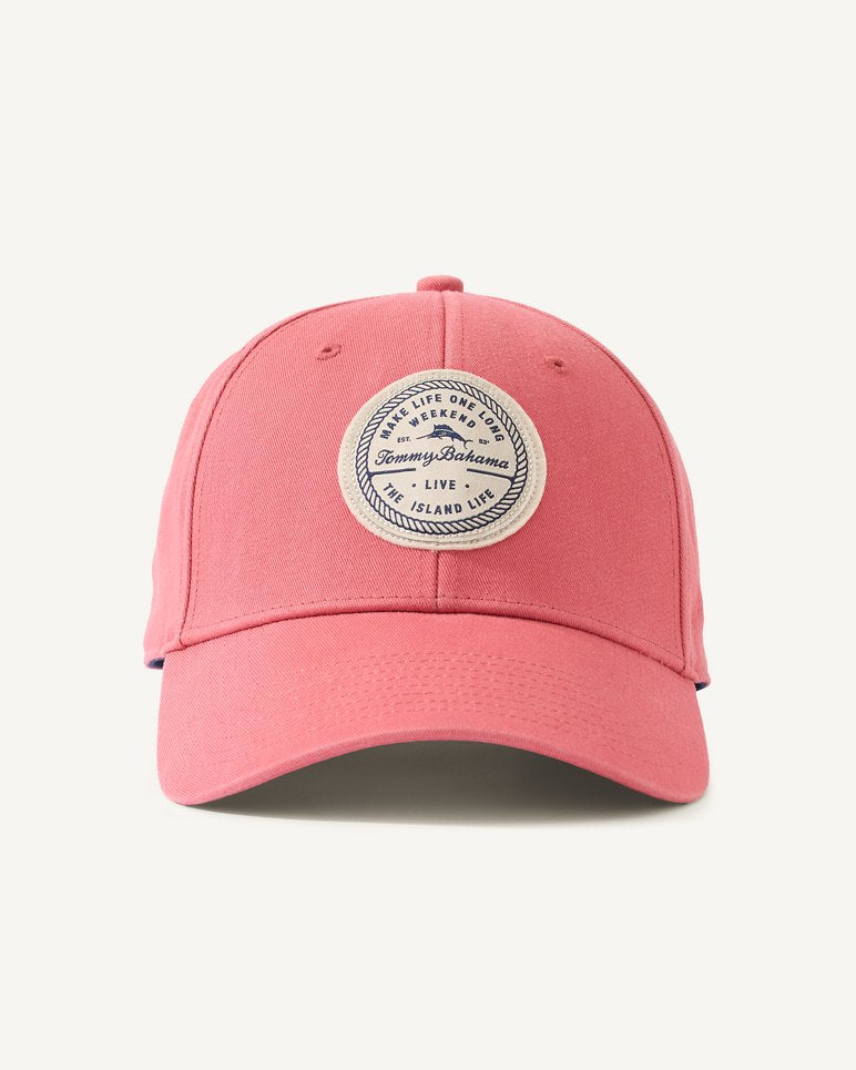 The Naples Packable Cap - Red