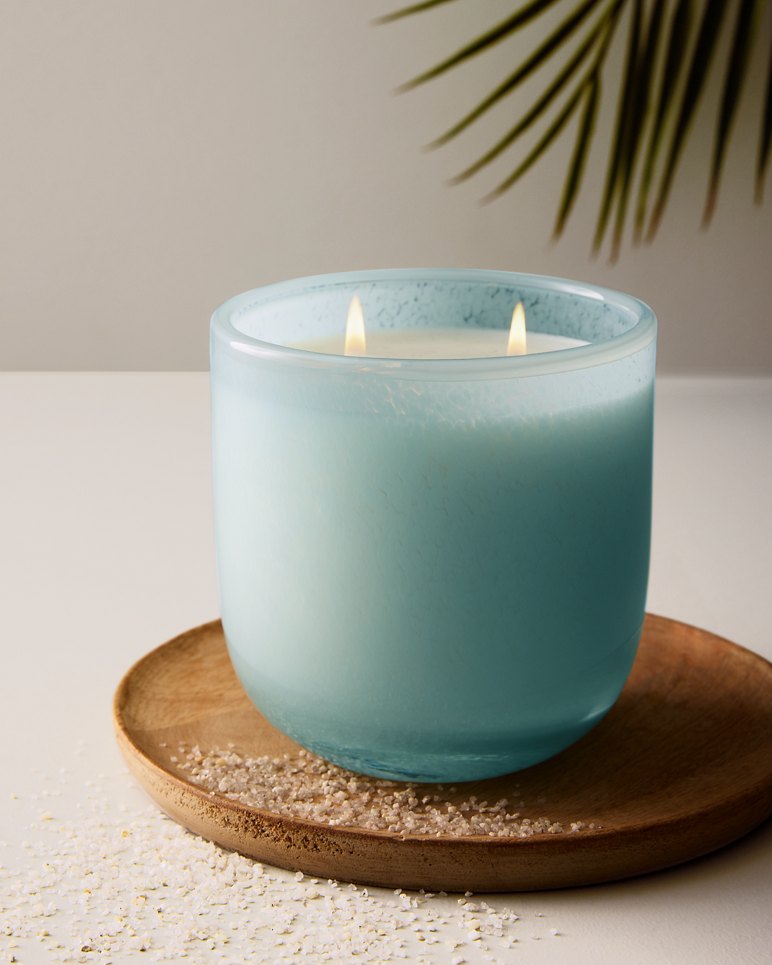 SEA SALT GLASS CANDLE